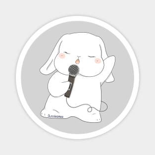 Singing Rabbit | Bunniesmee Magnet